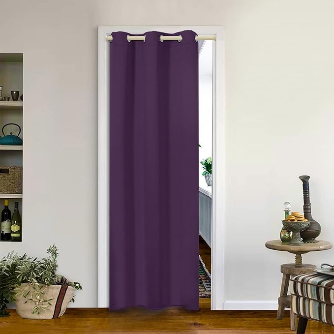 MYSKY HOME Blackout Door Curtains by MYSKYHOME