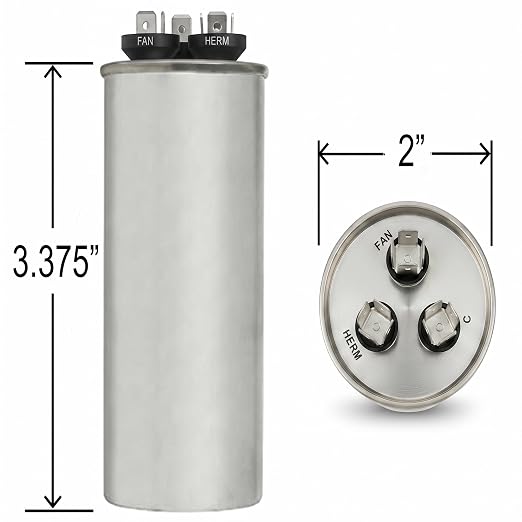 ClimaTek 25 + 5 MFD 370/440 Volt Dual Run Capacitor CAP99-2554R | 25/5 VAC | - Image 6