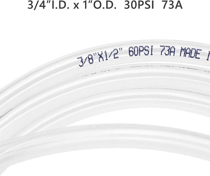 Eastrans 10ft x 3/4" ID Clear Vinyl Tubing, Flexible Hybrid PVC Tubing Hose - Image 4