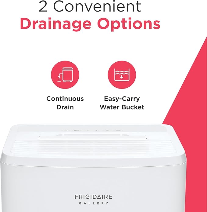 Frigidaire Gallery 2-in-1 50-Pint Portable Dehumidifier - Image 11