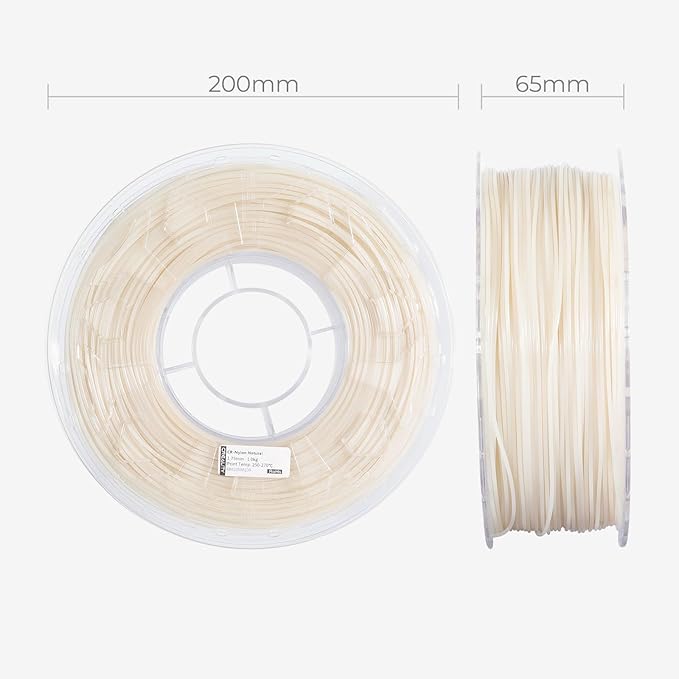 Creality Nylon Filament 1.75mm, 3D Printer Filament, 1.0kg Spool, No Warp - Image 6
