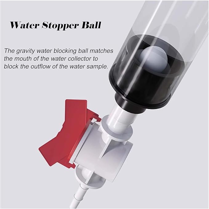 PVC Water Sampling Device, Lake Water Sample Collector 250 500 1000ml - Image 6