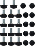 uxcell M6 x 10 x 16mm Leveling Feet Adjustable Leveler Floor Protector by uxcell
