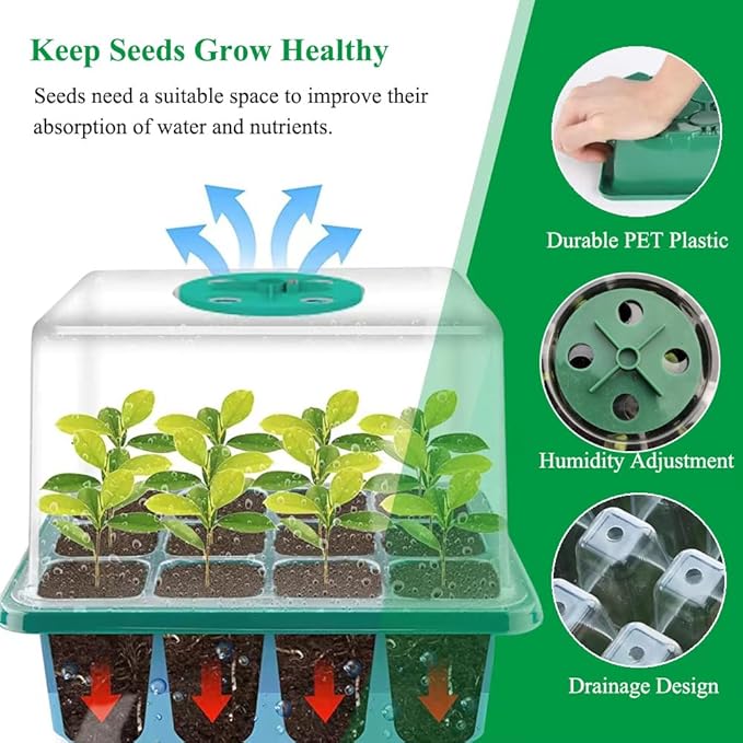 Seed Starter Tray Kit, Labels and Hand Tool Kit - Image 2