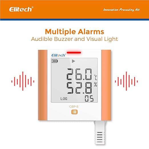 Elitech 100, 000 Points Digital Temperature Humidity Data Logger Medical - Image 4