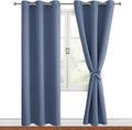 Hiasan Blackout Curtains for Bedroom, 38 x 72 Inches Long by Hiasan