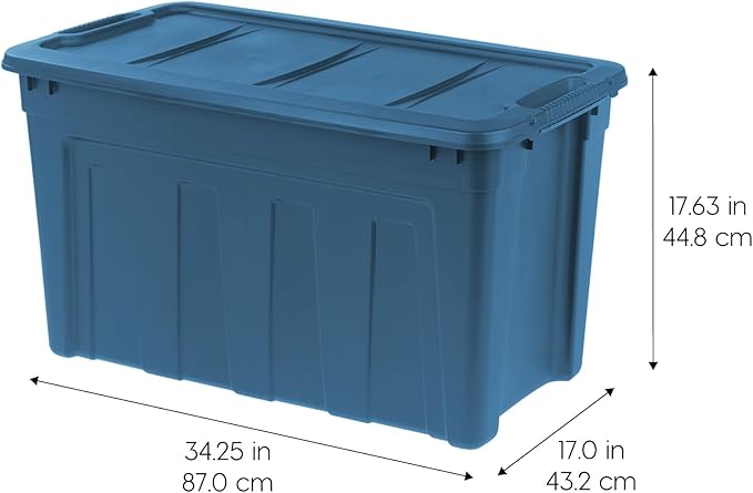 IRIS USA 31 Gallon Eco-Friendly Heavy Duty Storage Totes - Image 2