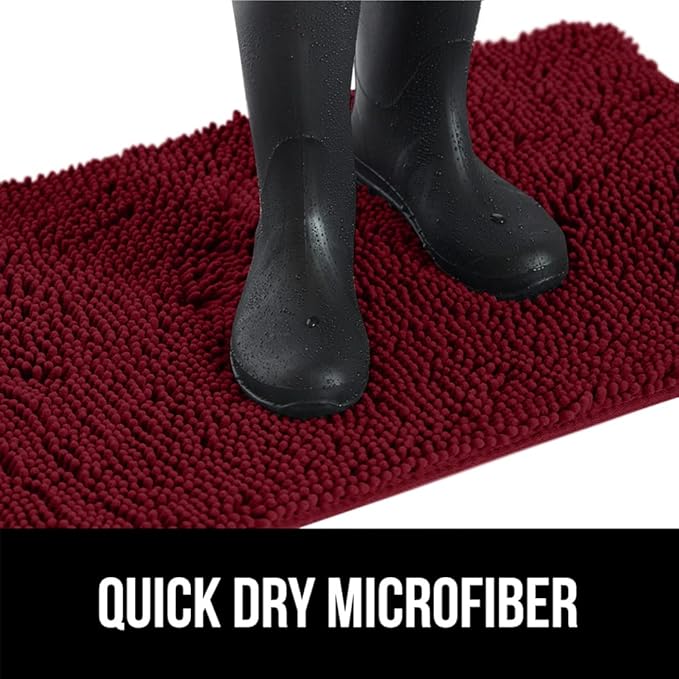 GORILLA GRIP SOAKSTOPPER Dog Door Mat, 60x36 Machine Washable Rug Absorbent - Image 10
