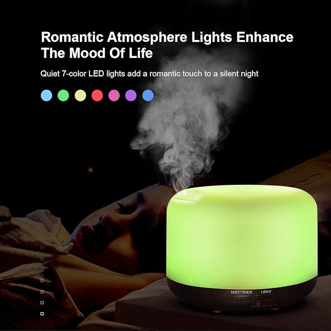 300ML Essential Oil Diffuser - Image 4