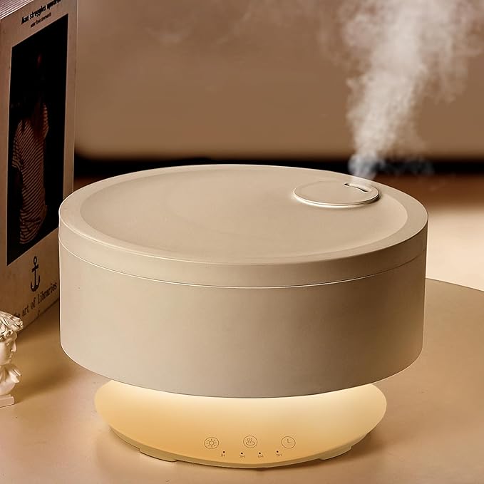 Large Humidifiers Easy to Clean, Essential Oil Diffuser, Colorful Light by Levoair