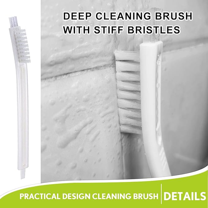 Small Scrub Brushes for Cleaning, Crevice Cleaning Tool Set for Track Juicer - Image 3