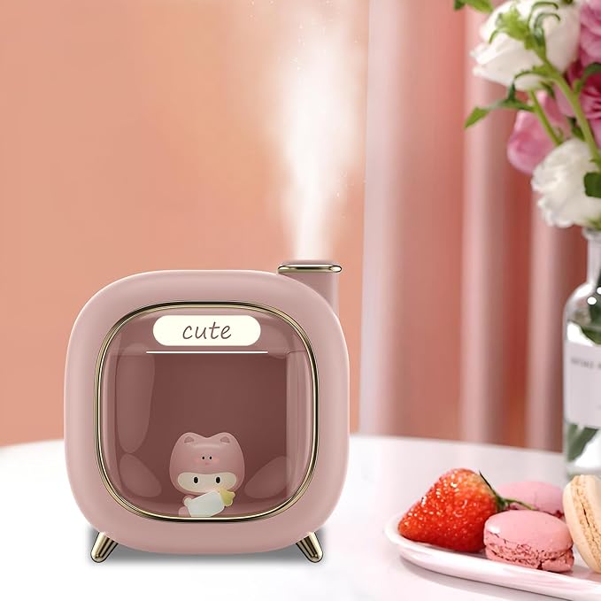 Cute Pet Humidifier, 13.5oz Creative TV Humidifier, USB Plug in Use, Desktop - Image 7