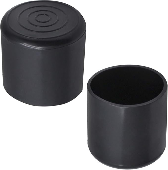 20Pcs Round Rubber Furniture Leg Caps 1"/25mm Vinyl Flexible Chair Leg Floor - Image 2