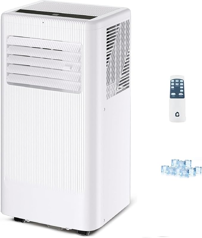 ​​10000 BTU Portable Air Conditioner w/Dehumidifier & Fan | Cools Rooms up to by MERXENG