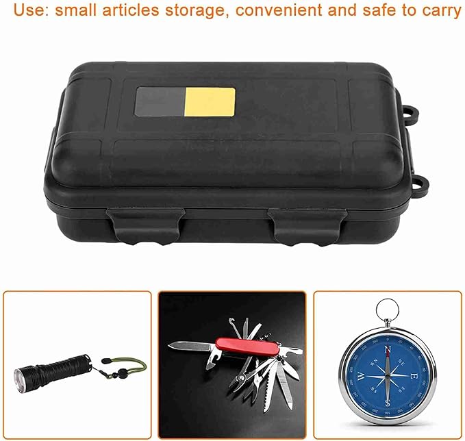 Water - Tight Storage Box | EDC Outdoor Survival Container - Image 2