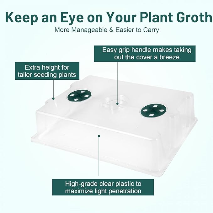 YoleShy 5 Packs Seed Starter Tray - Image 6