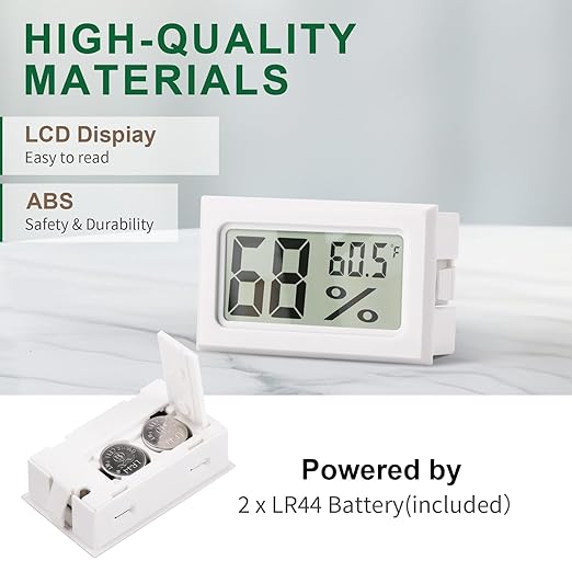 Atogou 4-Pack Mini Hygrometer Indoor Humidity Meter, Digital Humidity Gauge - Image 5