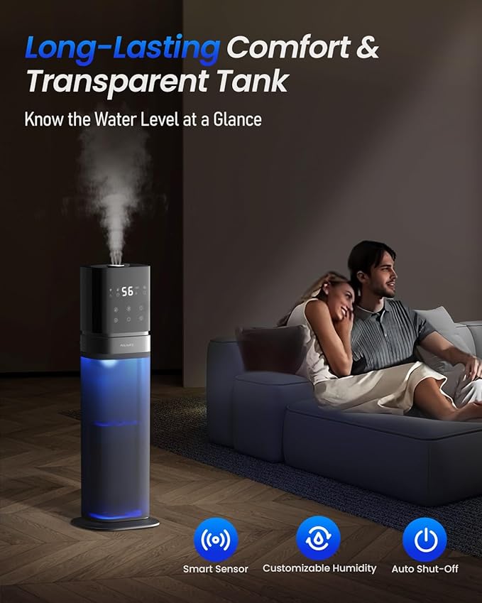 Smart Humidifier Large Room, 2.1Gal/8L Humidifiers - Image 7