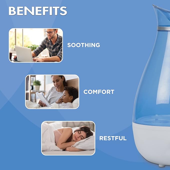 HealthWise Cool Mist Ultrasonic Humidifier | - Image 6