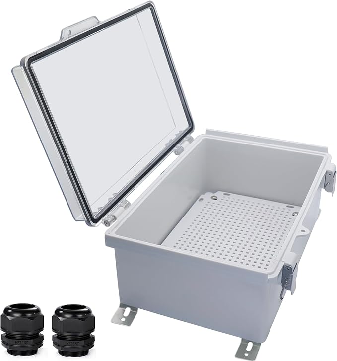 Waterproof Outdoor Electrical Box Junction Box Weatherproof IP67 ABS Plastic by YETLEBOX
