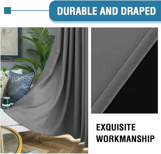 H.VERSAILTEX 100% Blackout Curtains - Image 7