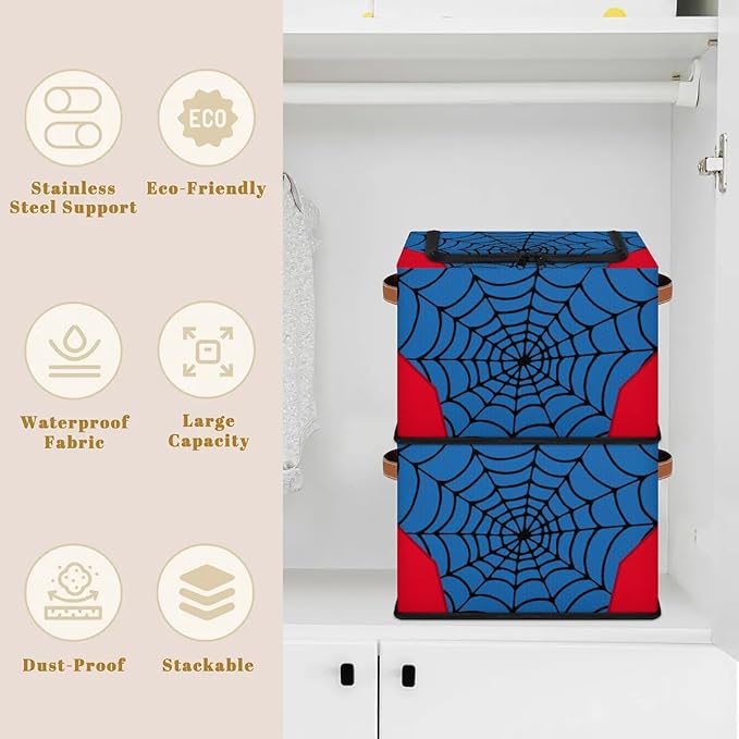 Storage Bin, Collapsible Fabric Storage Boxes - Image 3