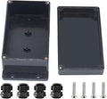 Project Box ABS Black Electrical Boxes IP67 Outdoor Waterproof Junction Box by Otdorpatio