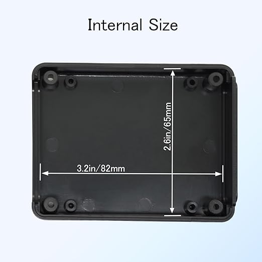 Project Box 8 Pieces Electrical Box Small Junction Box ABS Plastic Enclosure - Image 4
