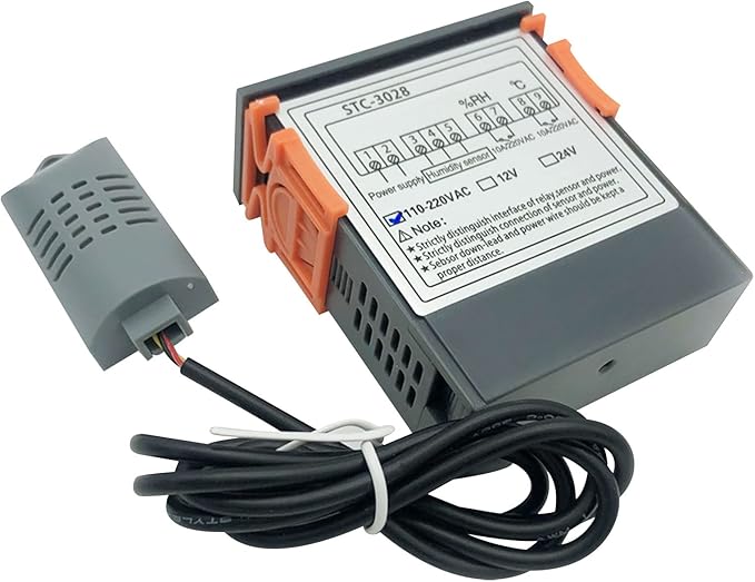 2Pcs All-Purpose Intelligent Digital Display Temperature and Humidity Controller - Image 5
