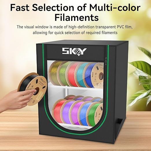 3D Printer Filament Storage Box, Storage Rack - Image 7