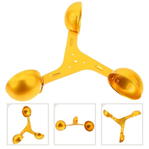 3-Cup Anemometer Sensor for Wind Measurement Durable Aluminum Alloy - Image 5