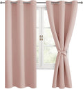 Hiasan Blackout Curtains for Bedroom, 42 x 63 Inches Length by Hiasan