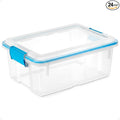 Sterilite 24-Pack Gasket Box, Weather-Resistant Storage Bins by Sterilite