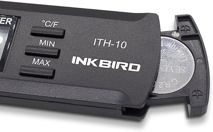 Inkbird ITH10 Digital Thermometer & Hygrometer, Wall Mount, DC 3V, - Image 3