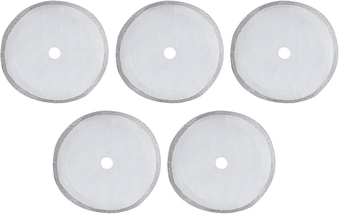304 Stainless Steel Coffee Filter Mesh Set of 5, 80 Mesh UltraFine Filter - Image 7