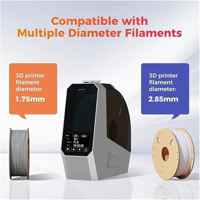 Compatible with Creality Space Pi Filament Dryer 3D Printer Filament Dry Box - Image 2