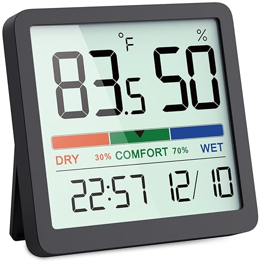 VOCOO Humidity Gauge Indoor Thermometer by Home