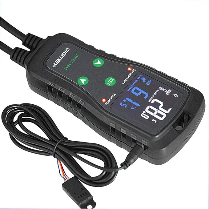 Temperature and Humidity ControllerPlug-in Thermostat Humidistat Reptile - Image 2