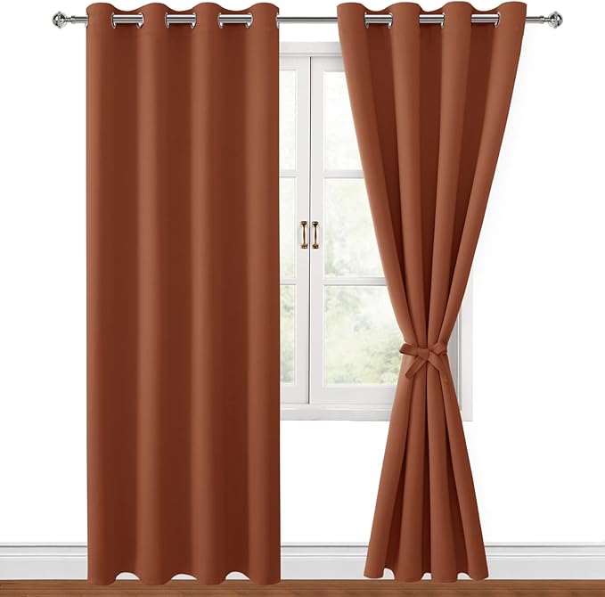 Hiasan Fall Blackout Curtains for Bedroom Home Decor, 52 x 96 Inches Long - Image 8