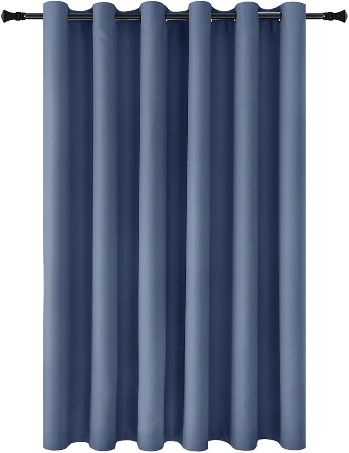 DWCN Curtains for Sliding Glass Doors, Extra Wide Curtains, Room Divider - Image 6