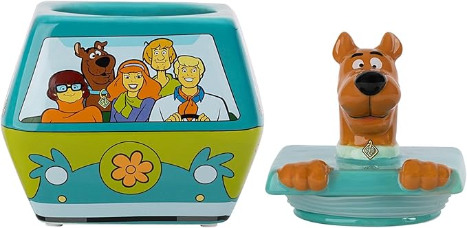 Silver Buffalo Scooby-Doo Mystery Machine Small Sculpted Ceramic Snack Jar - Image 5