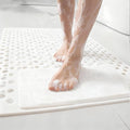 Bath Tub Shower Mat with Soft Shower Foot Scrubber Mat by MERLEU