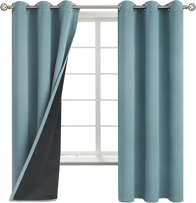 BGment Thermal Insulated 100% Blackout Curtains - Image 8