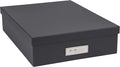 Bigso Oskar Fiberboard Label Frame Document Letter Box by Bigso