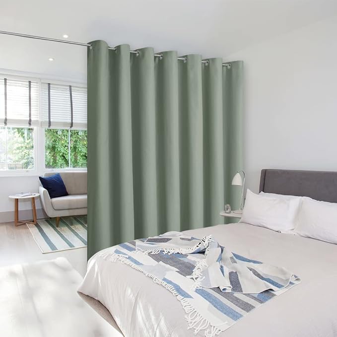 NICETOWN Room Divider Curtain Screen Partition, Vertical Blind by NICETOWN