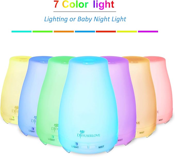 Diffuserlove Essential Oil Diffusers 200ML Remote Control Ultrasonic Mist - Image 2