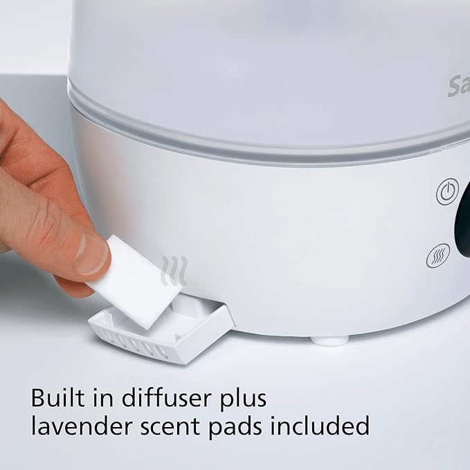 Safety 1st Humid Control Filter Free Humidifier, Detects temperature and - Image 5