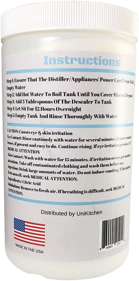 Distiller Cleaner & Descaler Citric Acid - Image 2