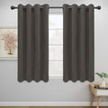 Easy-Going Blackout Curtains for Bedroom, Solid Thermal Insulated Grommet and by Easy-Going