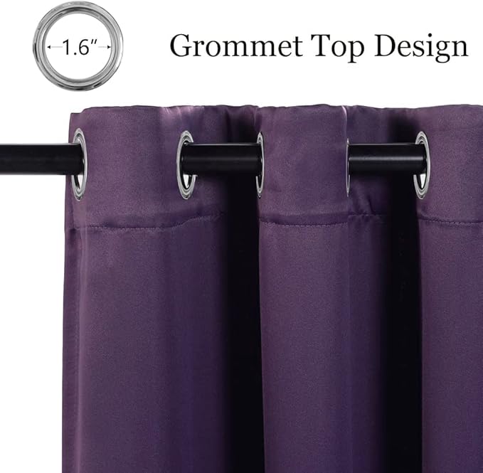 MYSKY HOME Blackout Door Curtains - Image 3